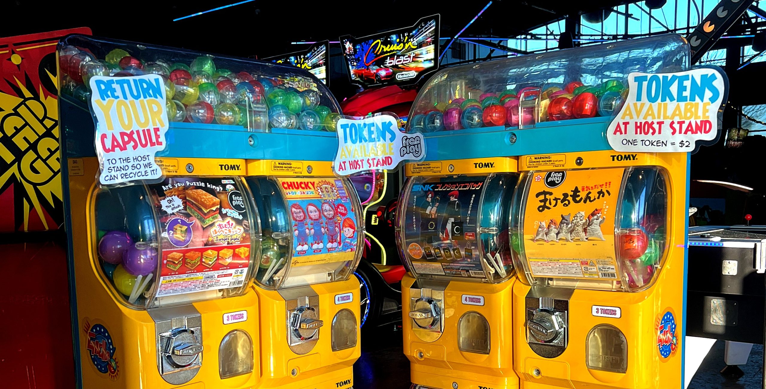 Gashapon in Dallas, TX